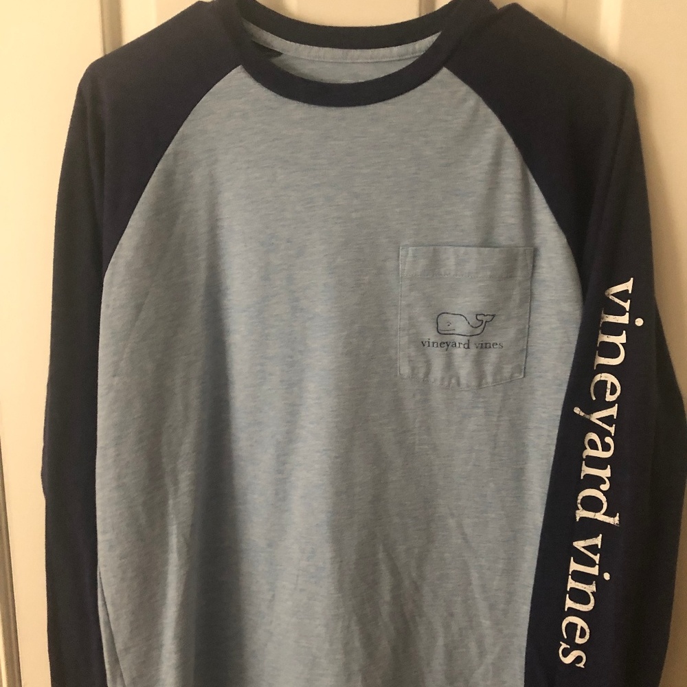 Vineyard Vines Classic baseball tee long sleeve